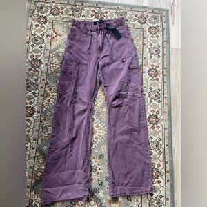 Plum barrel pants